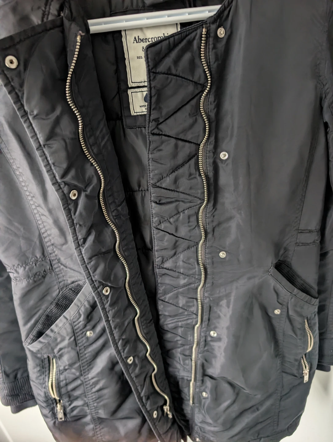 Abercrombie & Fitch Black Winter Jacket XS - photo 5
