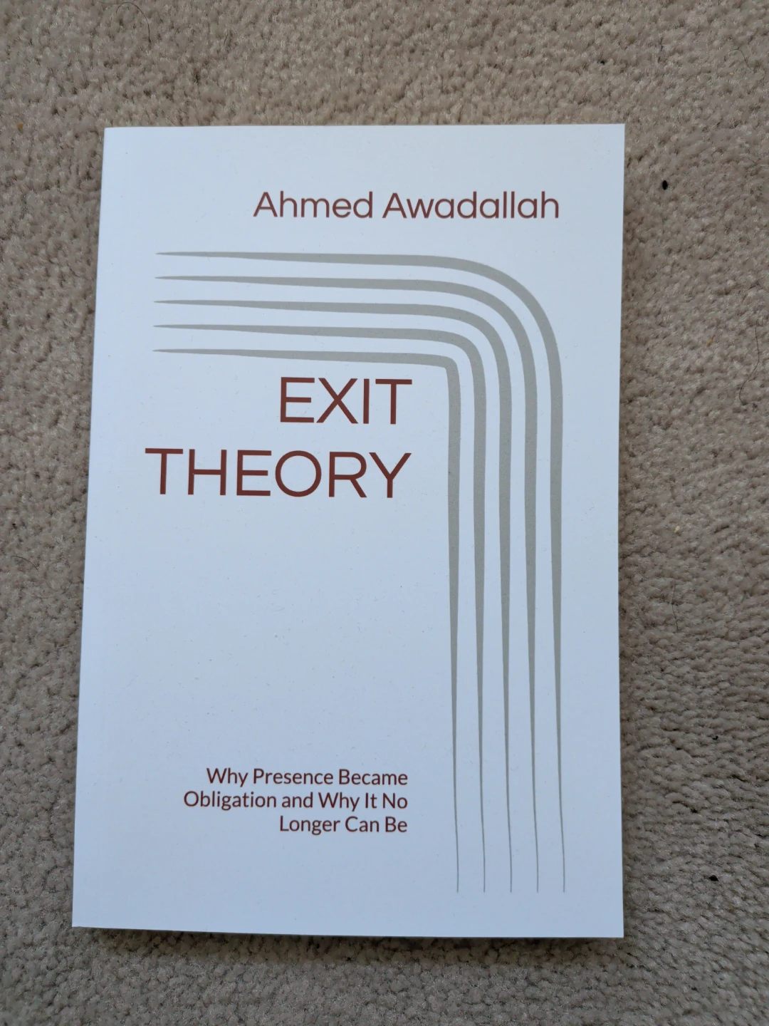 Exit Theory by Ahmed Awadallah Book