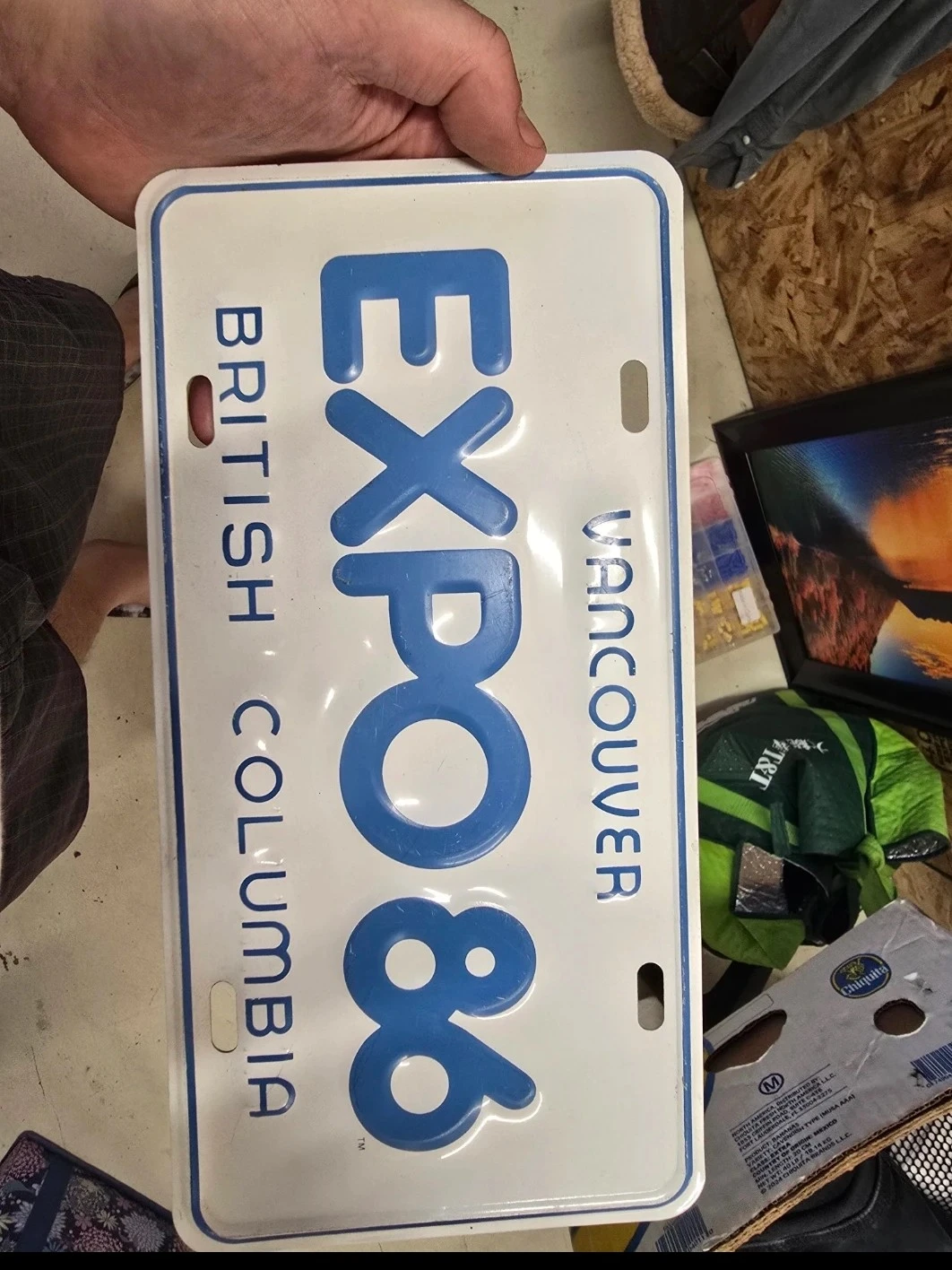 Expo 86 Vancouver British Columbia Souvenir Plate