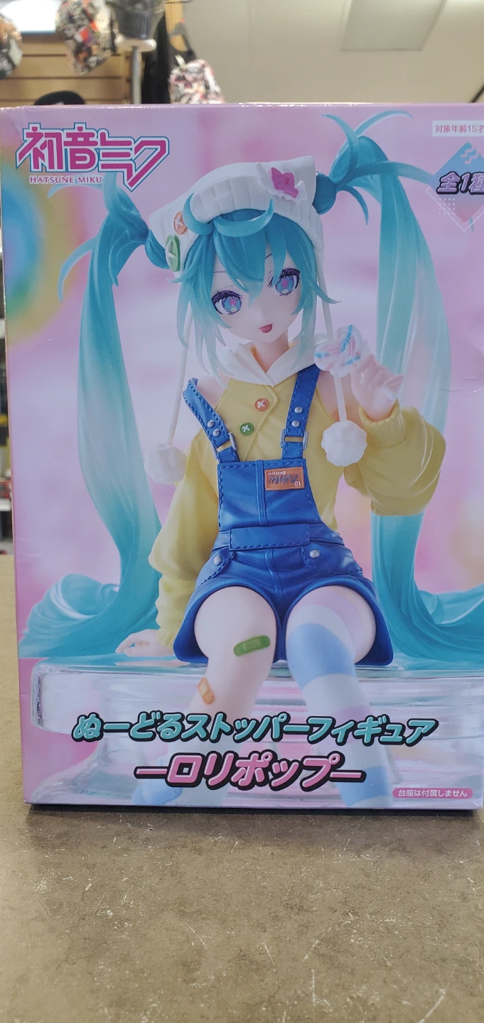 Hatsune Miku Noodle Stopper Figure Lollipop