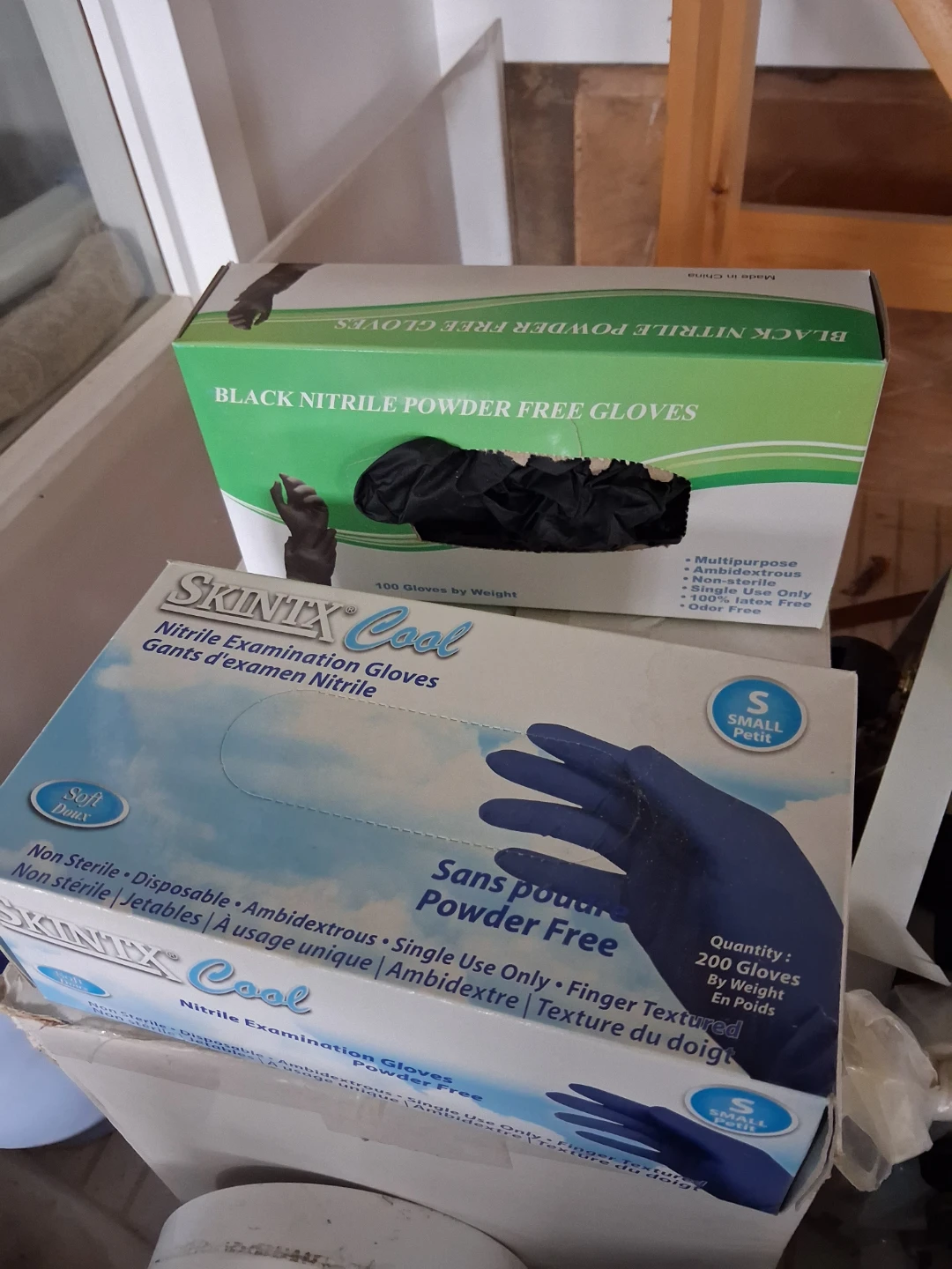 Assorted Nitrile Gloves - Skintex and Black Nitrile - photo 2