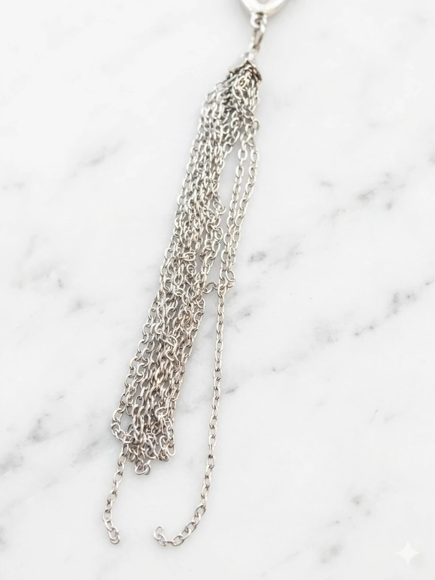 Lia Sophia Vintage-Style Multi-Charm Long Statement Necklace - photo 5