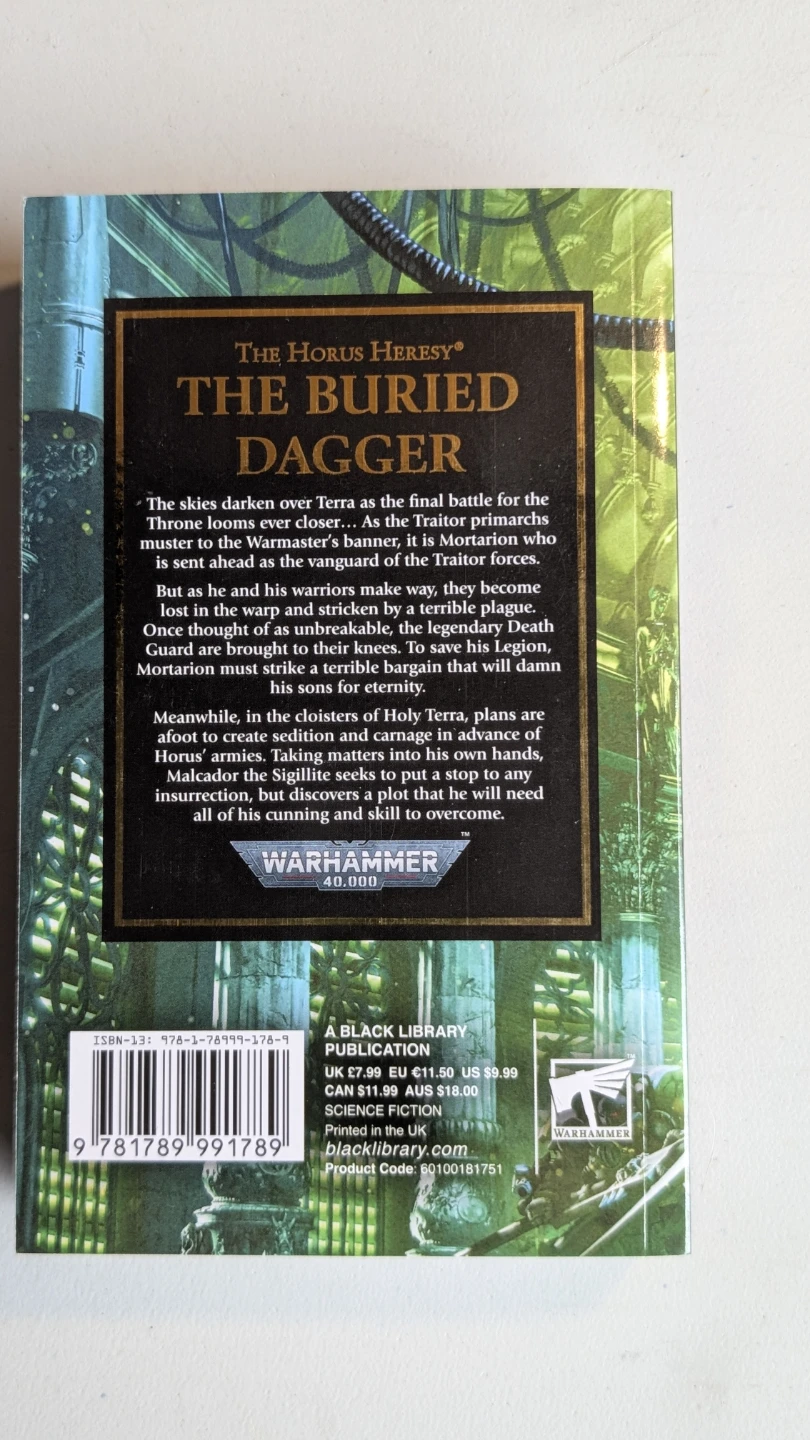 The Buried Dagger - The Horus Heresy, Book 54 - photo 3