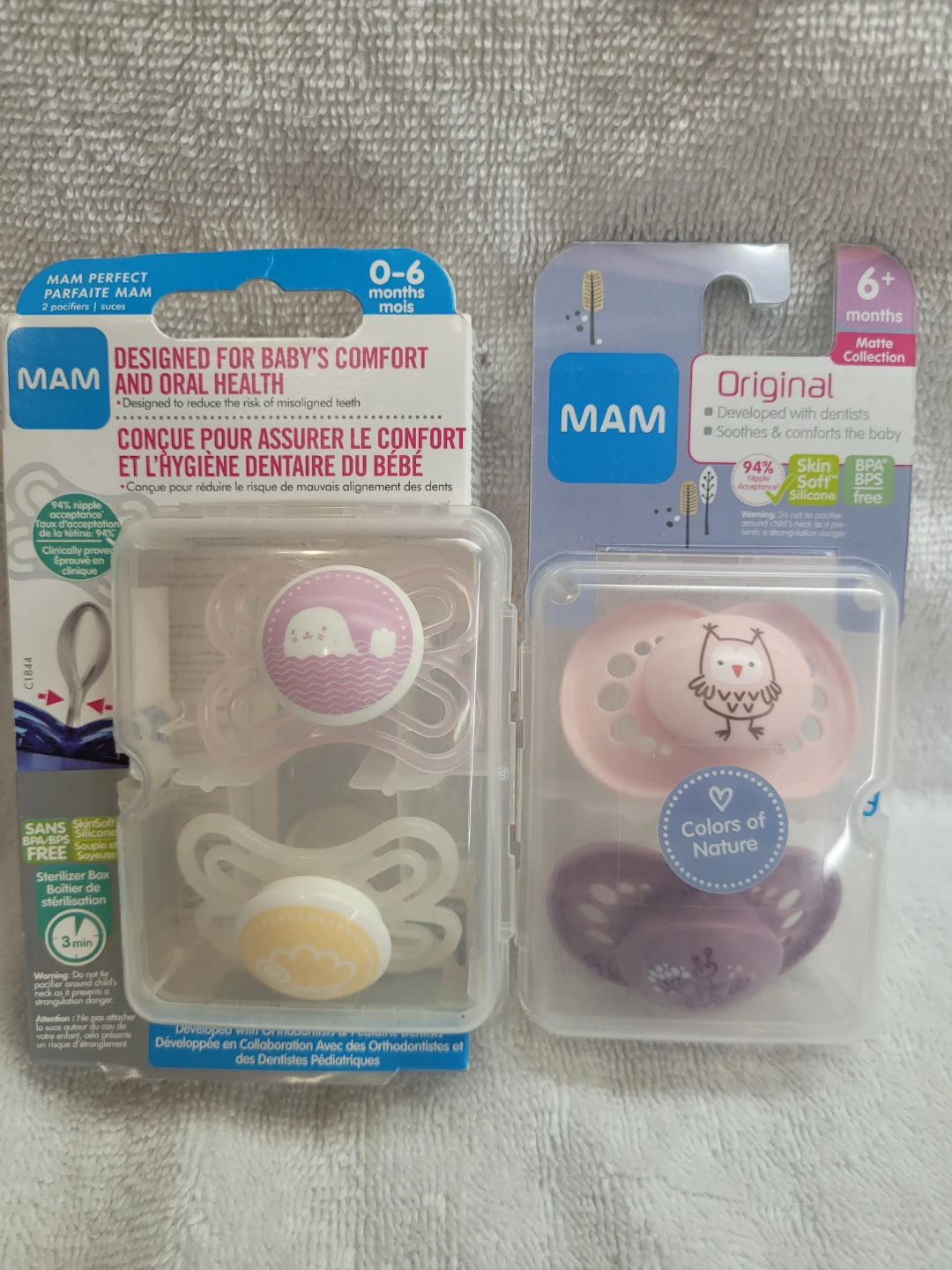 MAM Pacifier Bundle 0-6 Months and 6+ Months