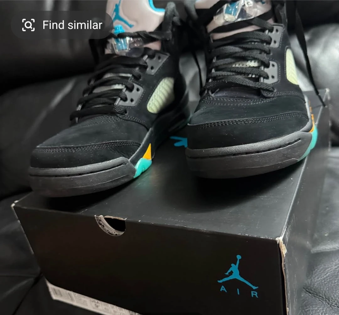 r Jordan 5 Retro Aqua - photo 2