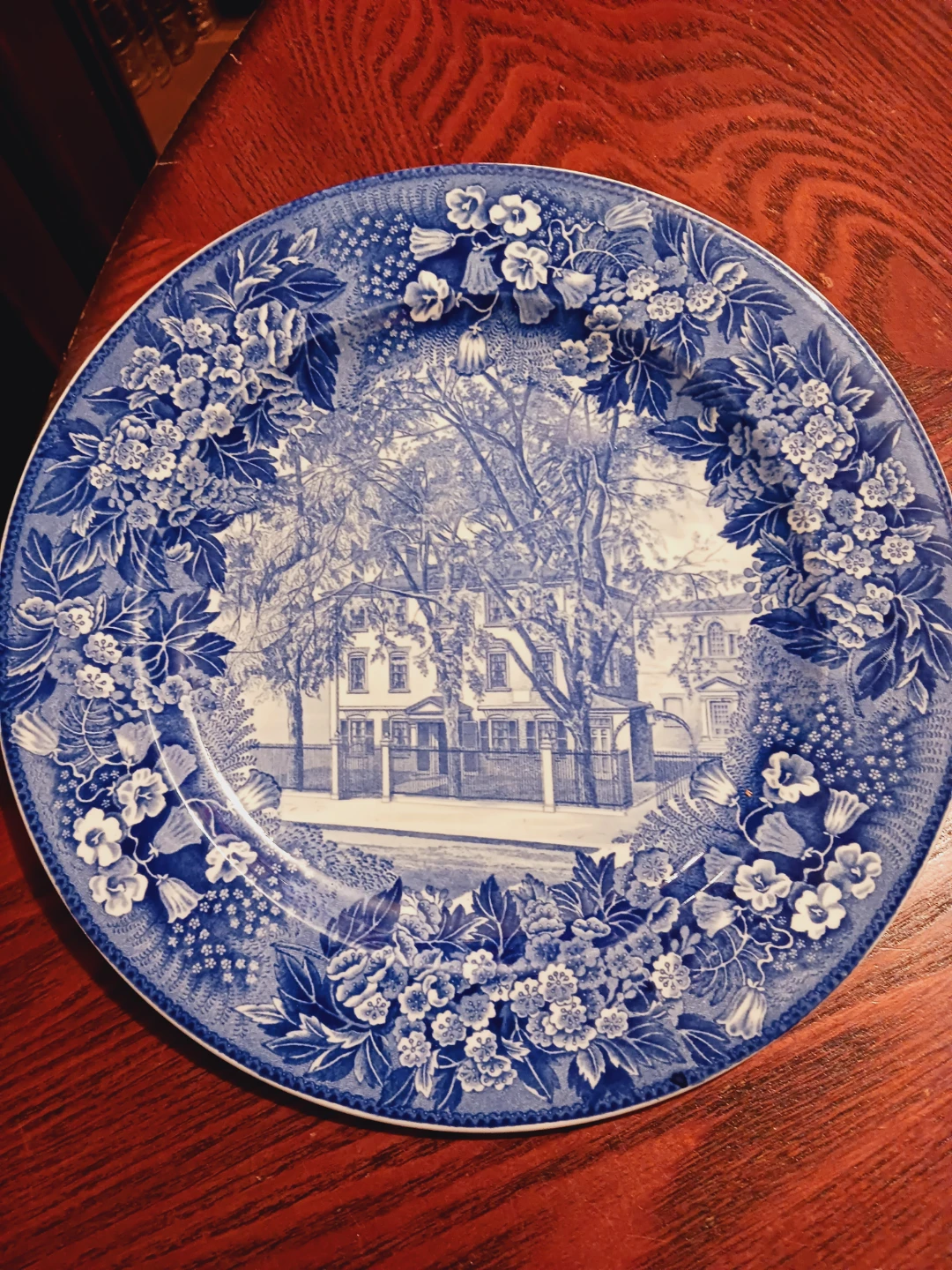 Wedgwood Wadsworth-Longfellow House Plate