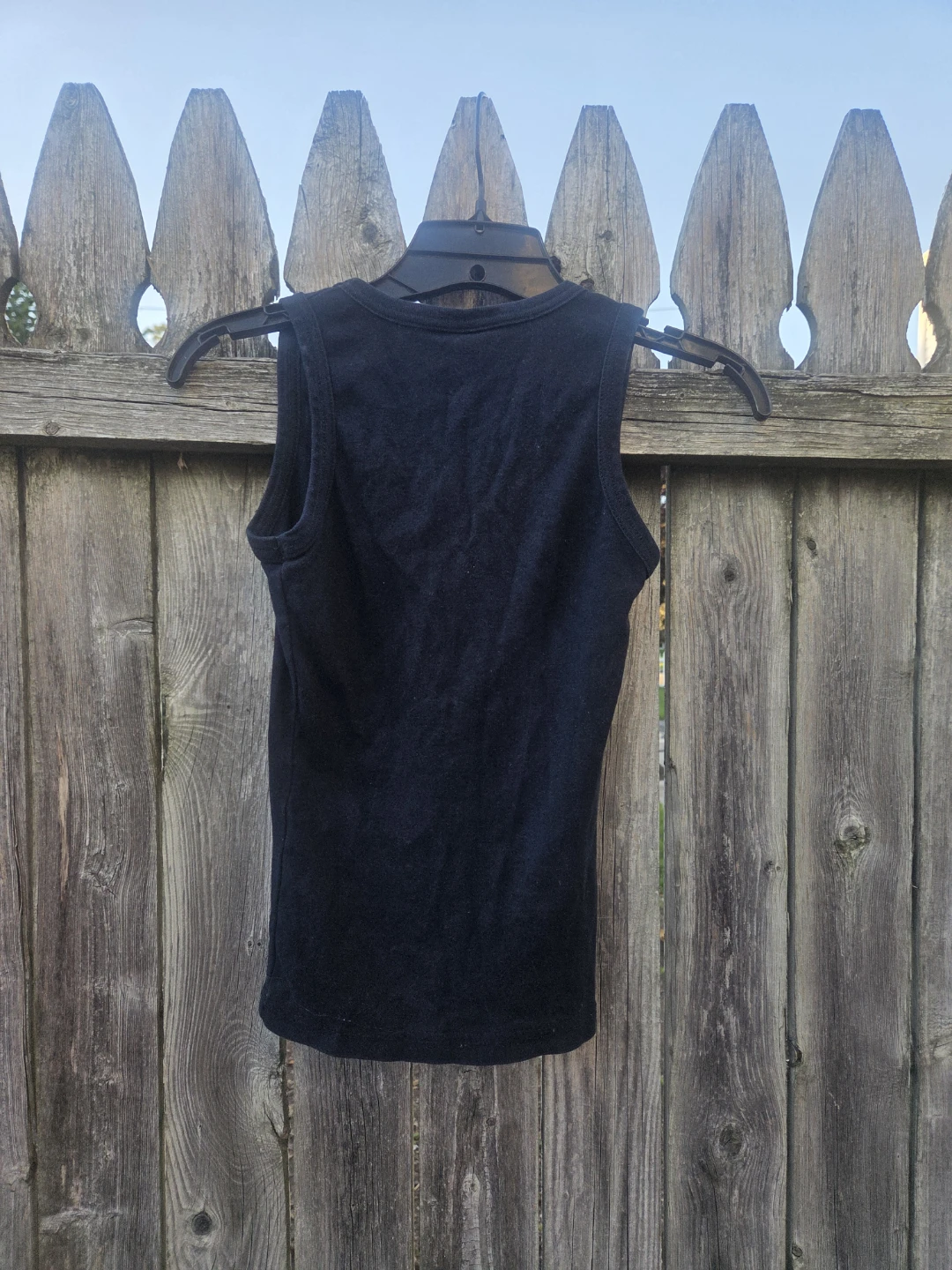 H&M Black V-Neck Tank Top - photo 3