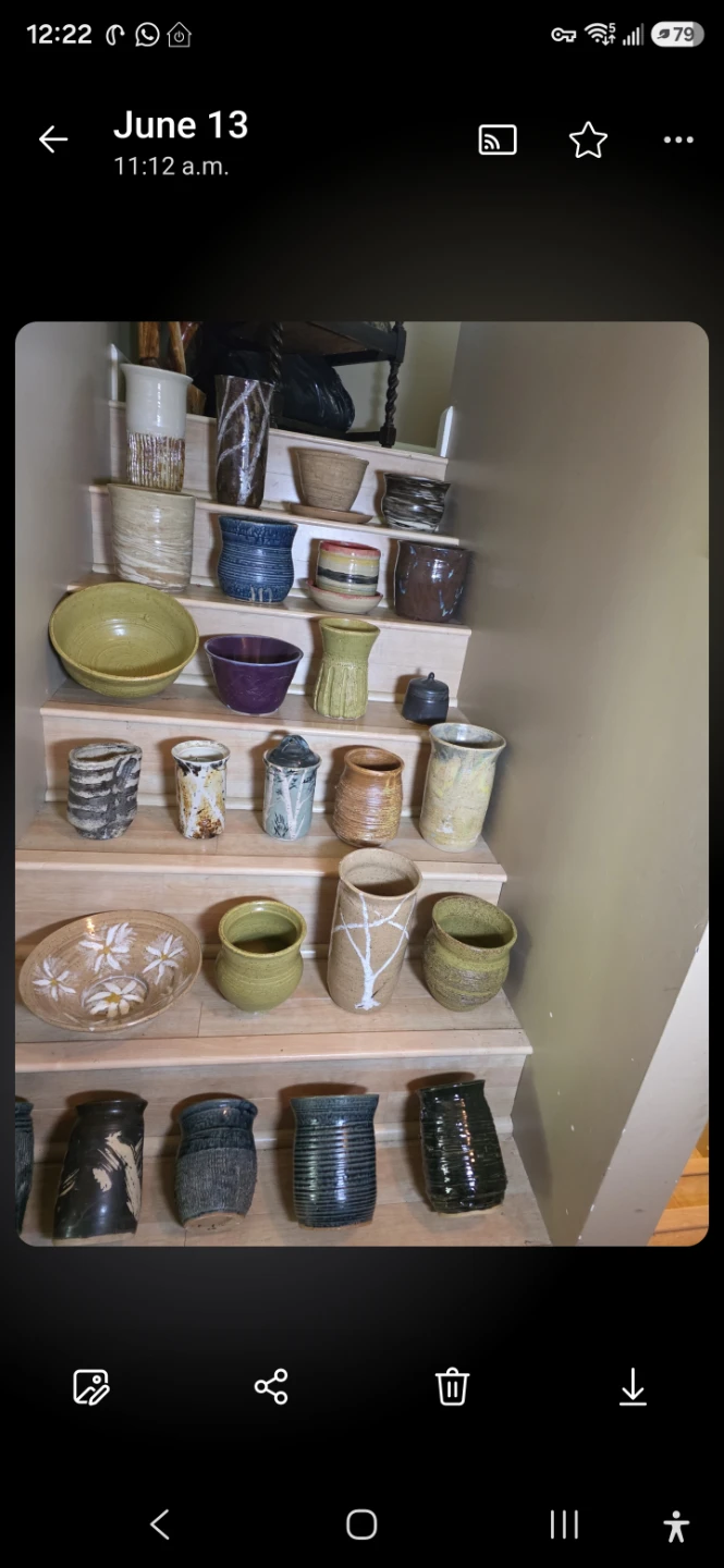 Handcrafted custom pottery