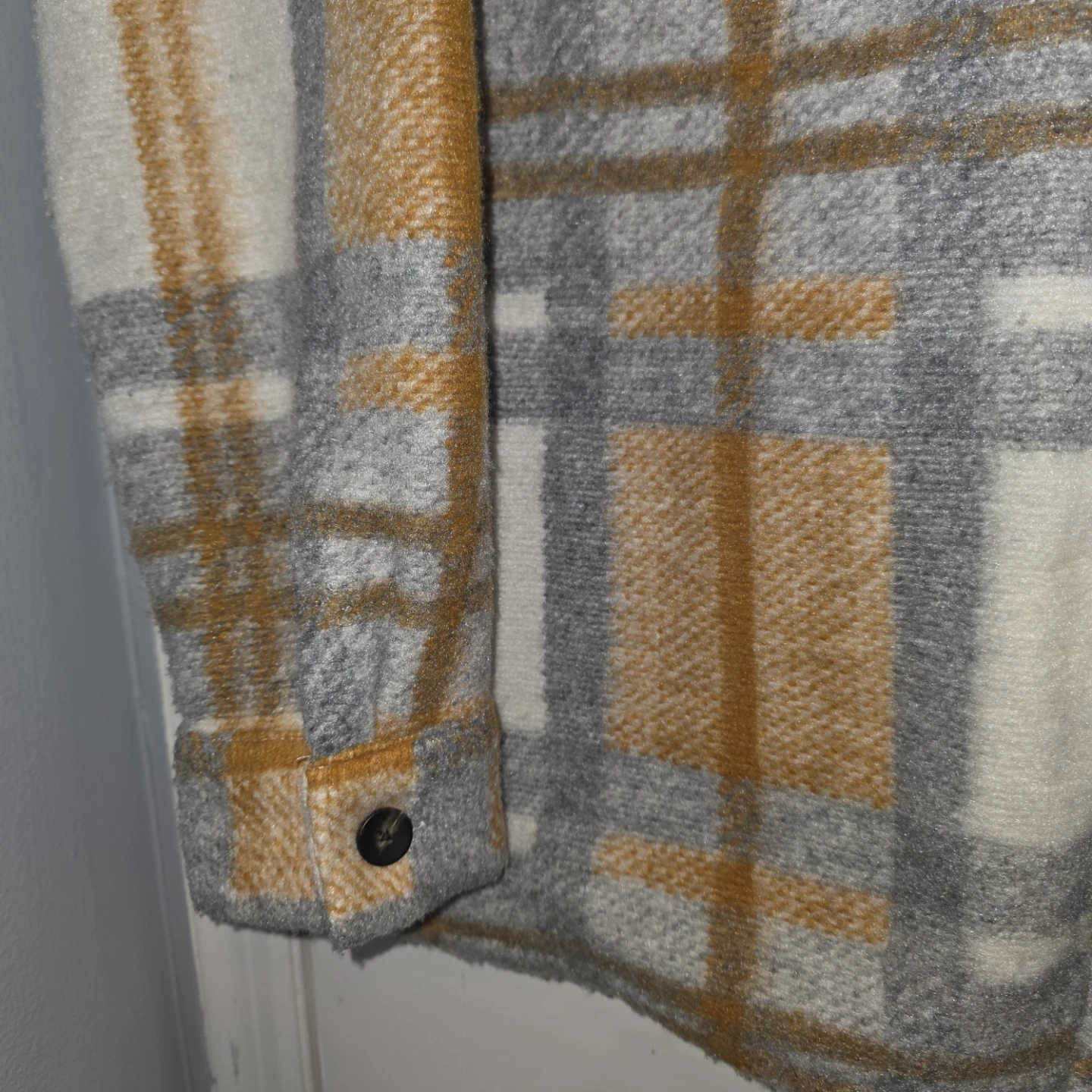 Zara Plaid Shirt Jacket Size L - photo 5