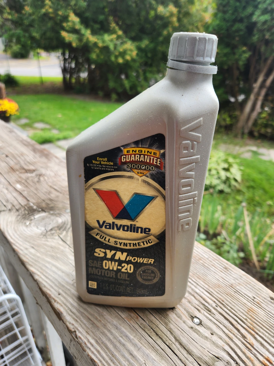 Valvoline SynPower 0W-20 Full Synthetic Motor Oil 946ml