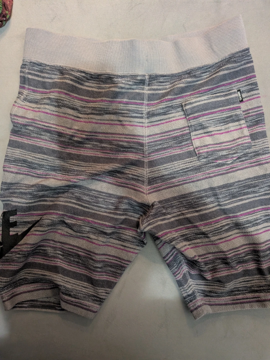 Nike Men's Striped Shorts Gray Size Large🏈 - photo 5