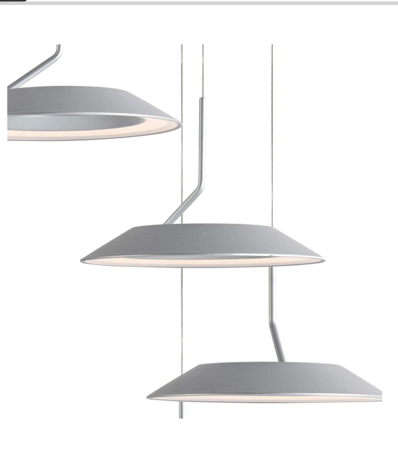 Koncept Royyo 12" Silver 6-Light Mini Pendant