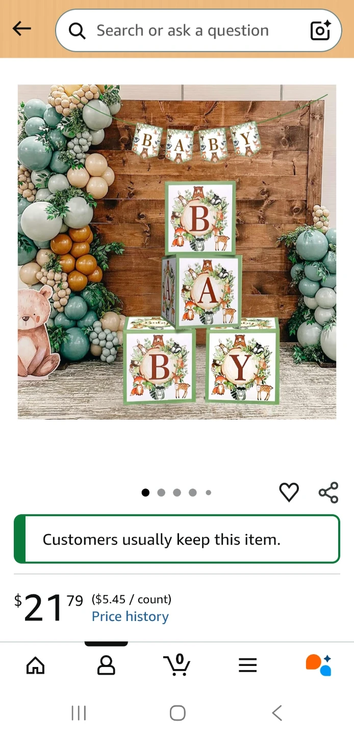 Baby Shower Decor