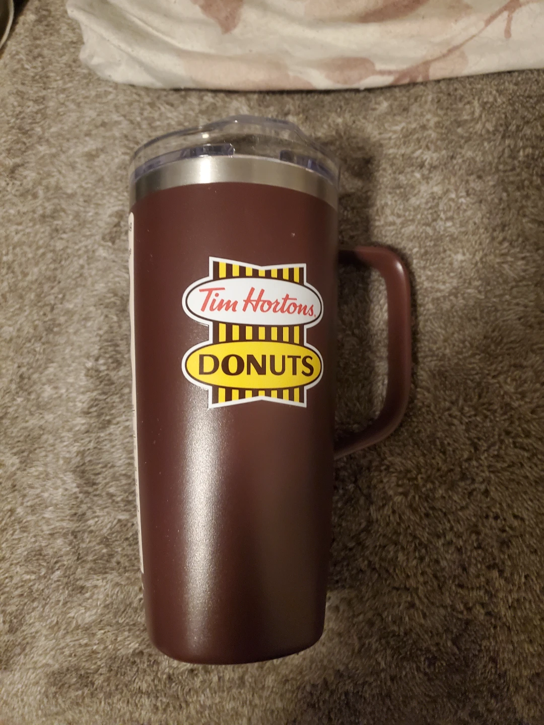 Tim Hortons 20oz travel mug