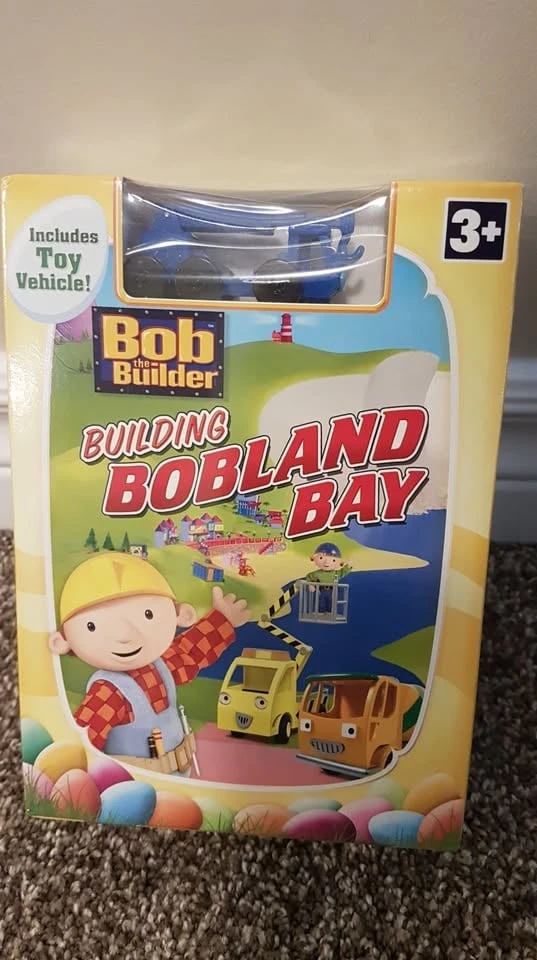 Bob the Builder DVD with toy