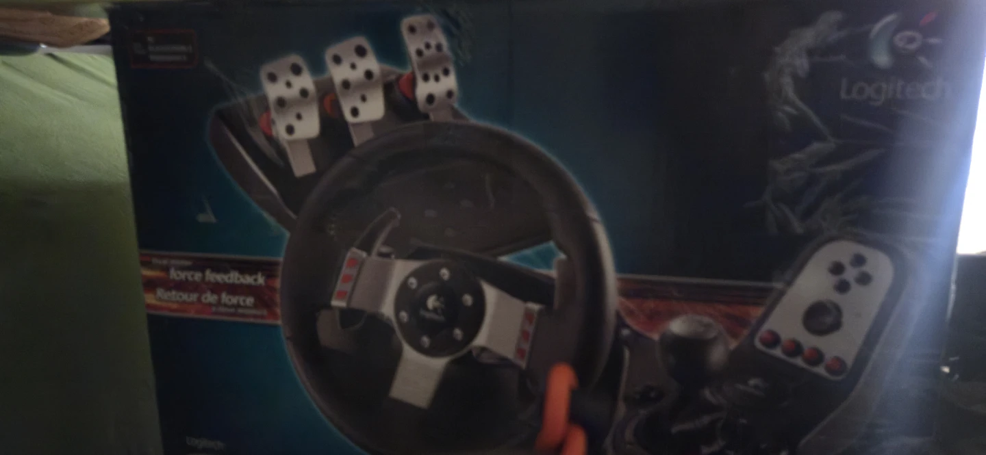 Logitech G27 Racing Wheel and Pedal Set