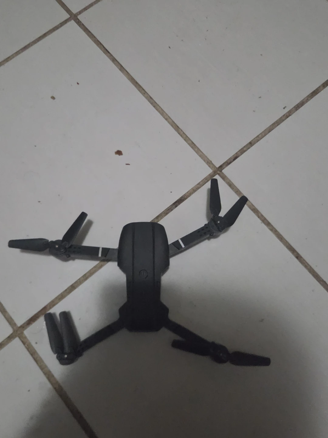 Black Drone with Remote Control