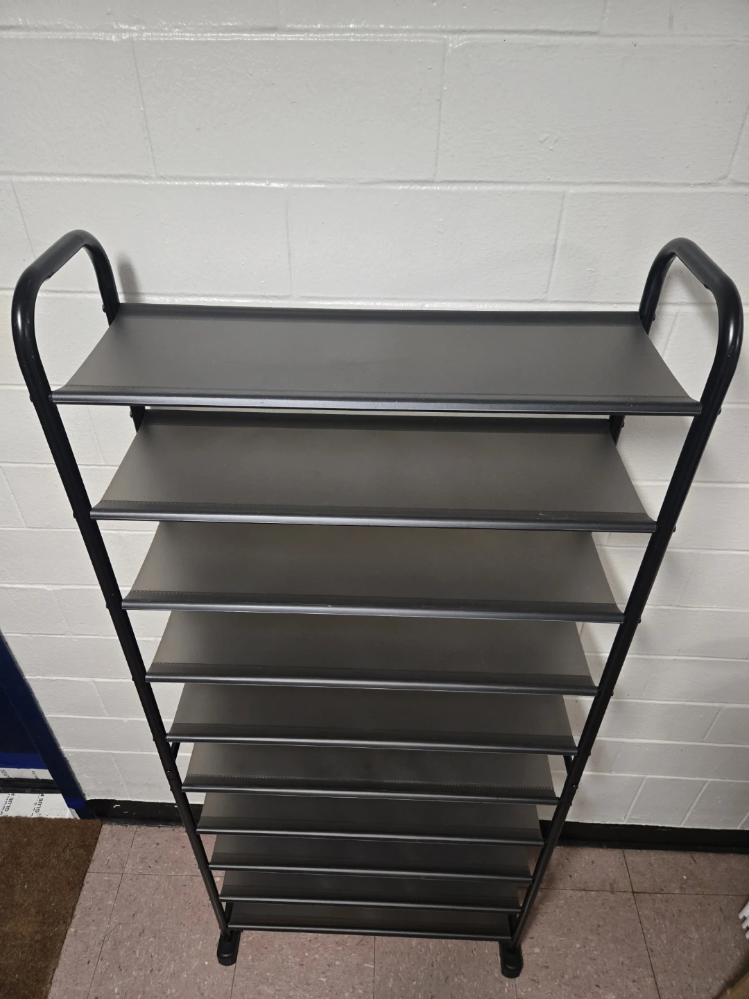 10-Tier Metal Shoe Rack Tower - Black ($25 Cash Only) - photo 2