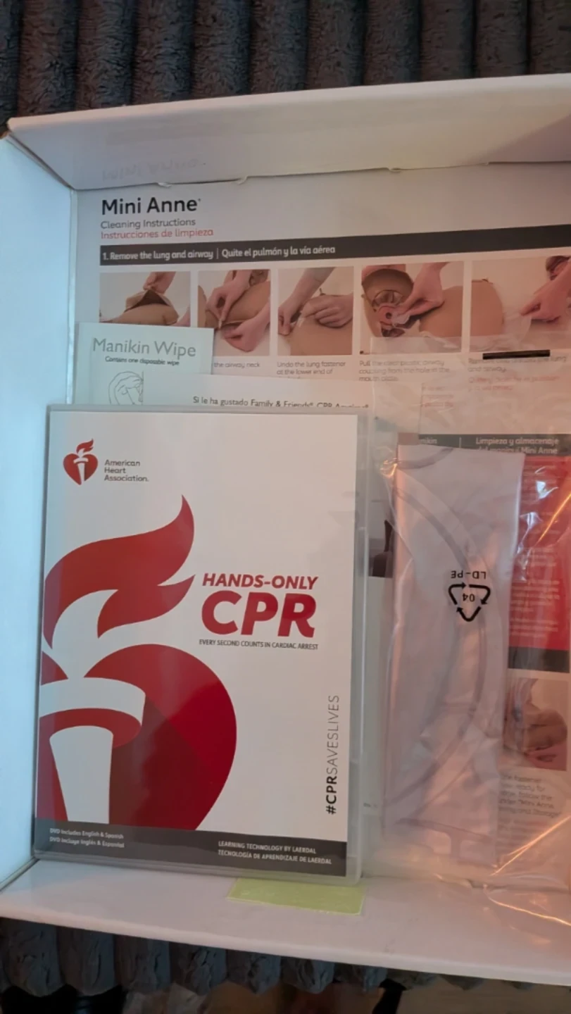 Laerdal Mini Anne Hands-Only CPR Training Kit - photo 4