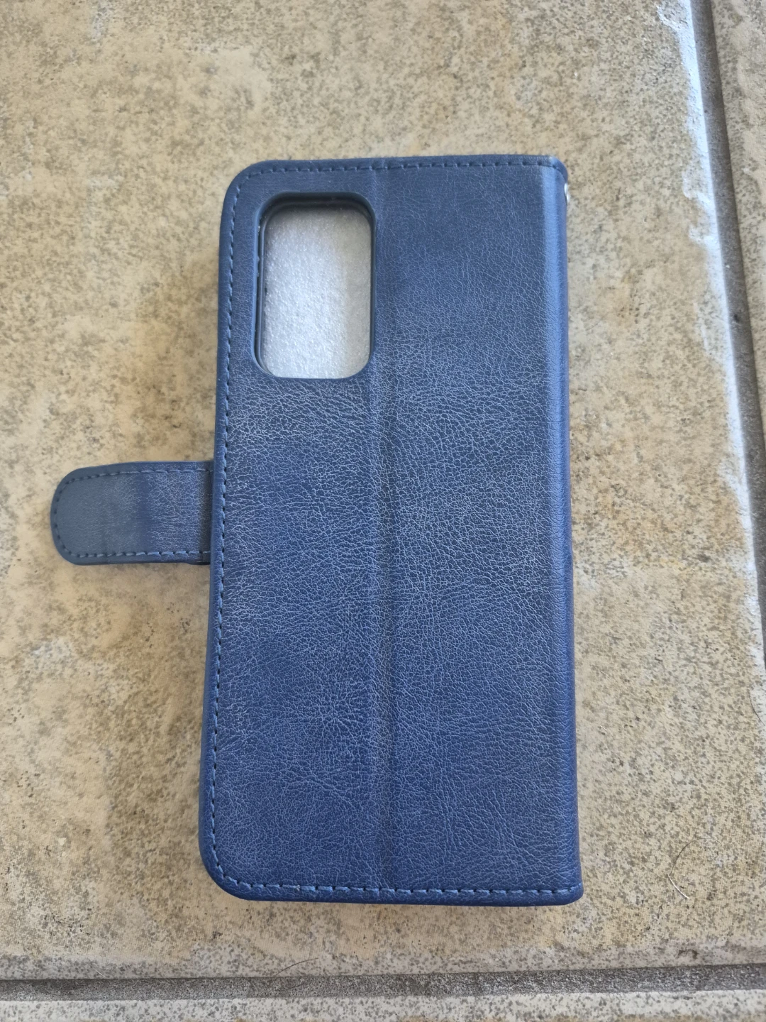 Blue wallet phone case for Samsung A15