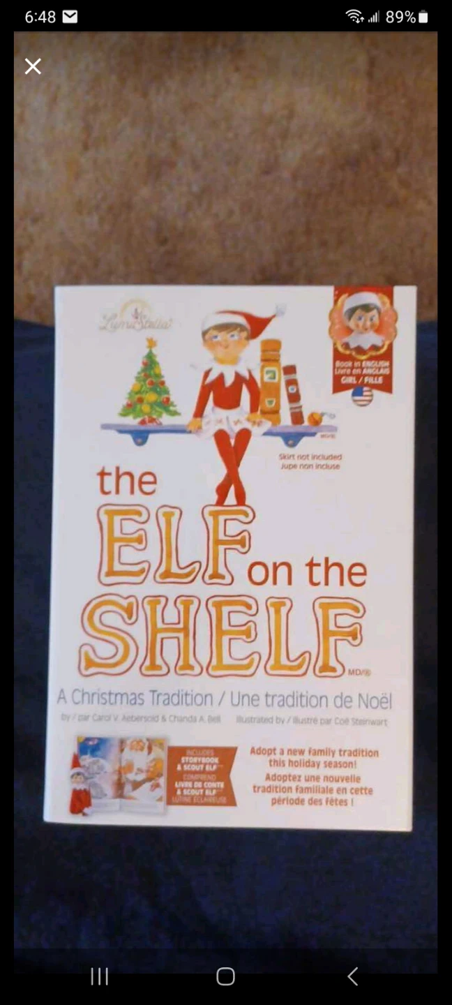 The Elf on the Shelf A Christmas Tradition Set