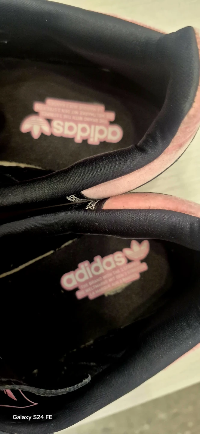 Adidas Samba Black and Pink Sneakers - photo 4