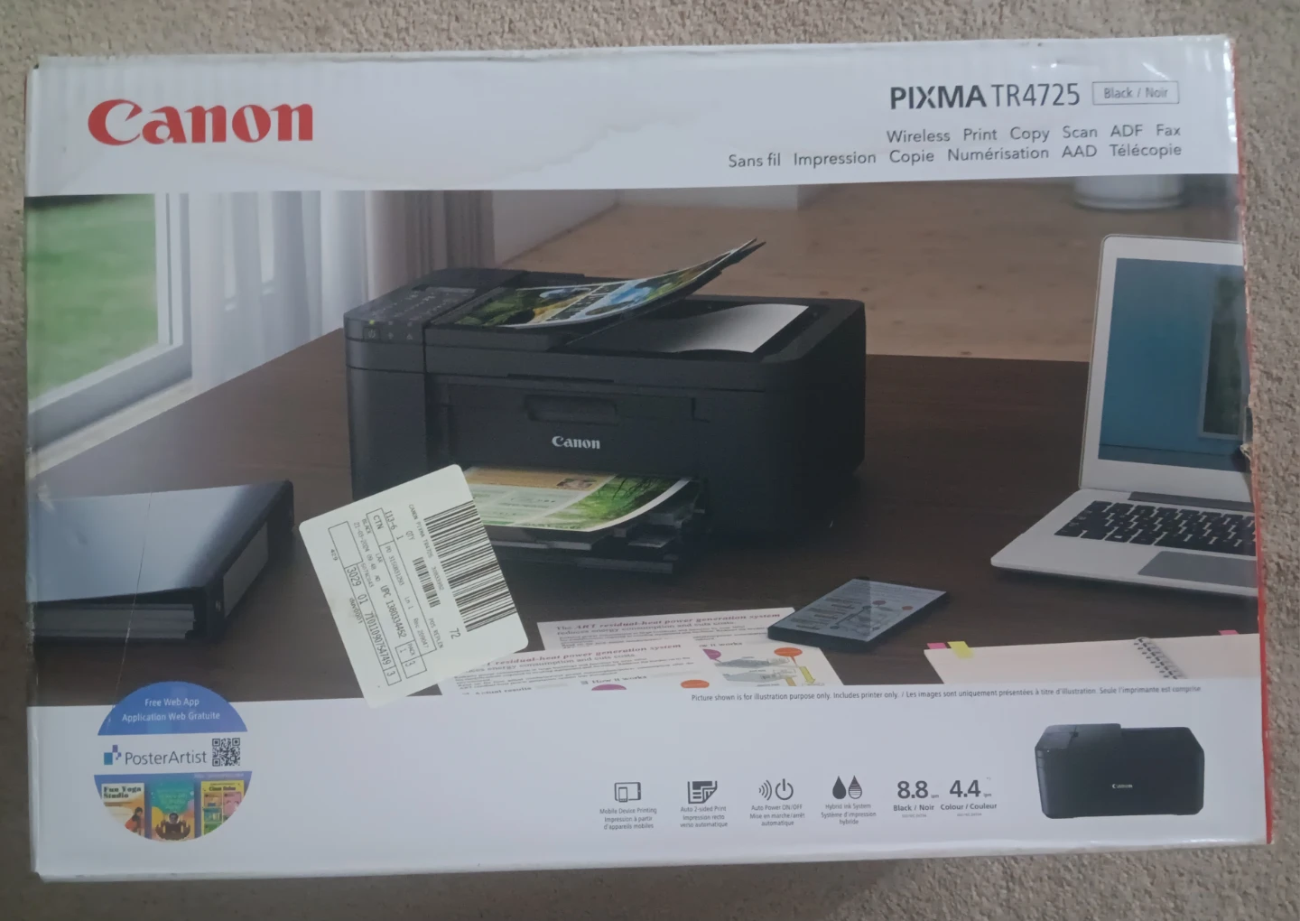 Canon PIXMA TR4725 Wireless Printer