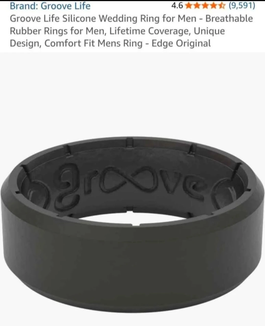 Groove Life Silicone Wedding Ring