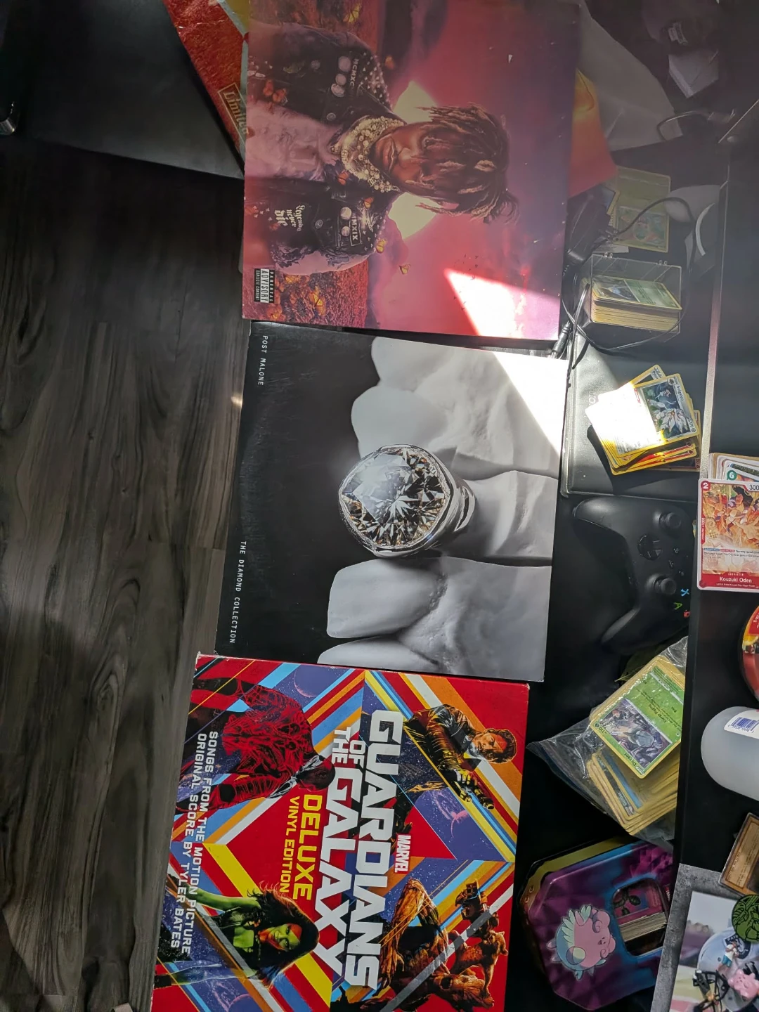 Crosley Turntable with Guardians of the Galaxy Vinyl - photo 3