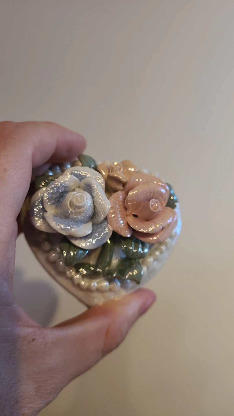 Set of 5 Porcelain Trinket Boxes - photo 4