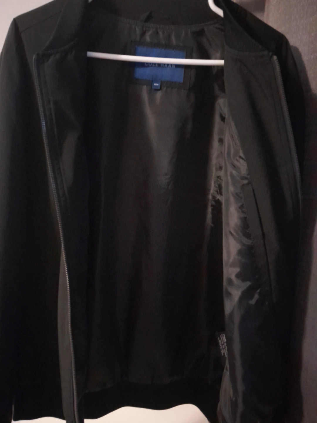 Cole Haan Black Bomber Jacket - photo 5