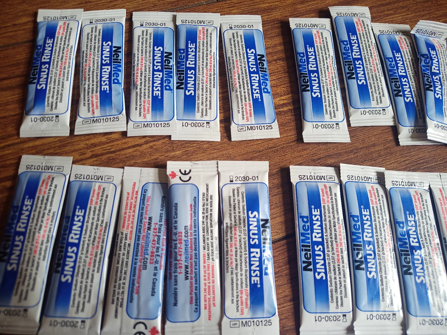 50 NeilMed Sinus Rinse Packets (exp: 2030) - photo 2