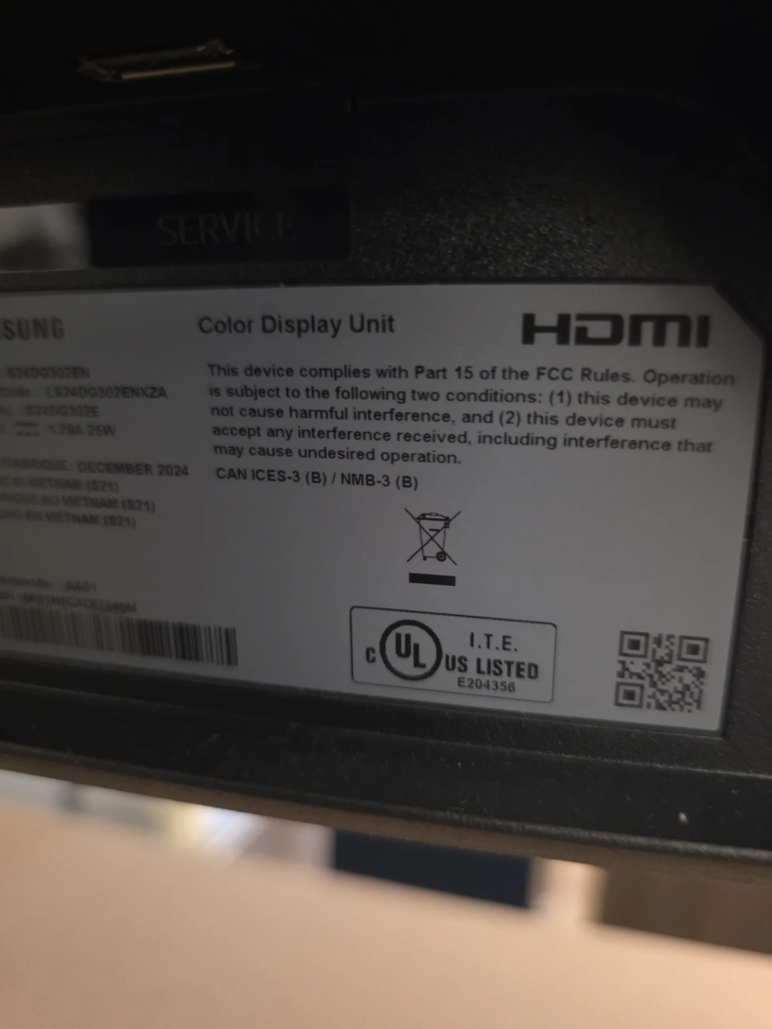 Samsung Odyssey G3 24-inch Gaming Monitor - photo 3