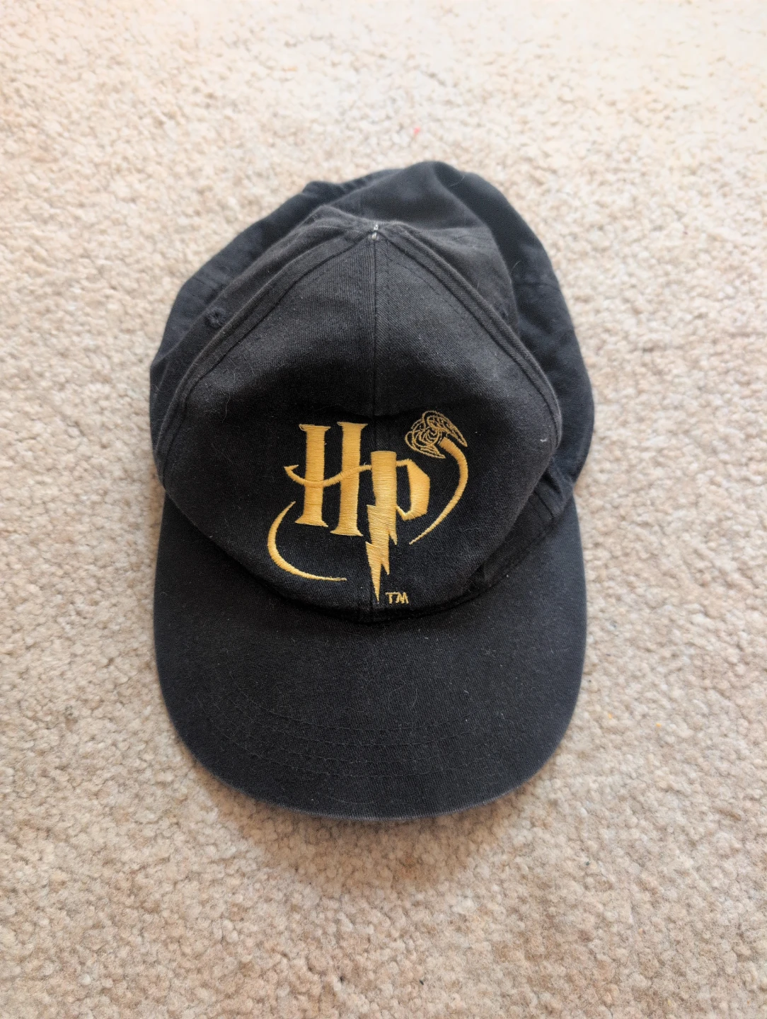 Black Harry Potter HP Baseball Cap