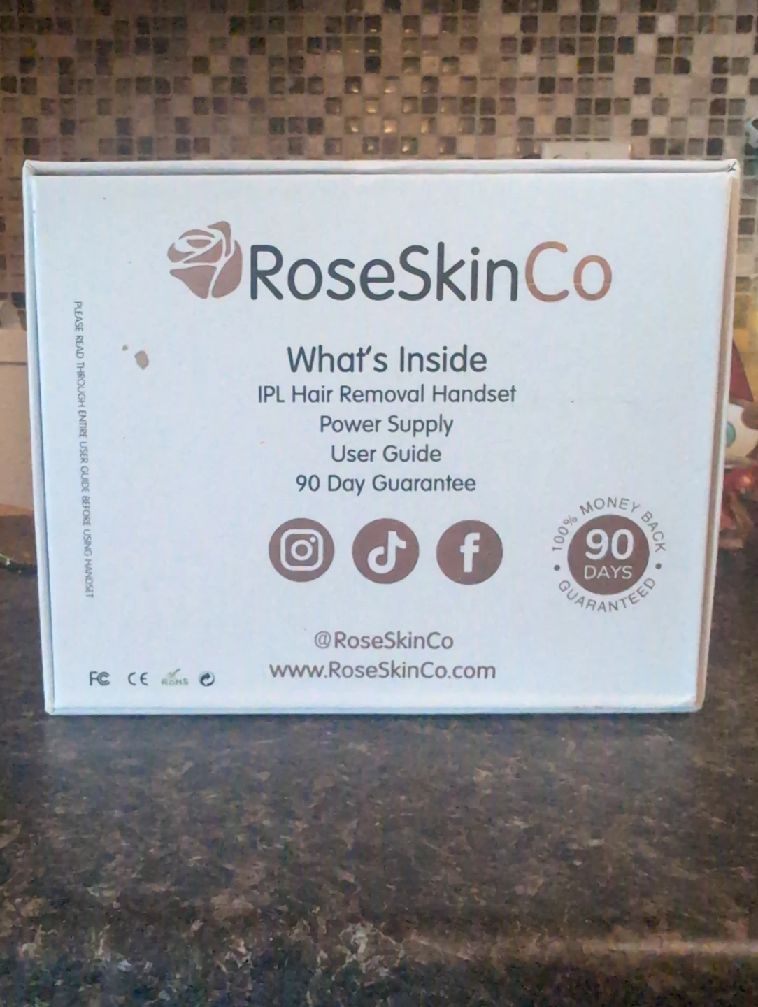 RoseSkinCo IPL Hair Removal Handset - photo 2