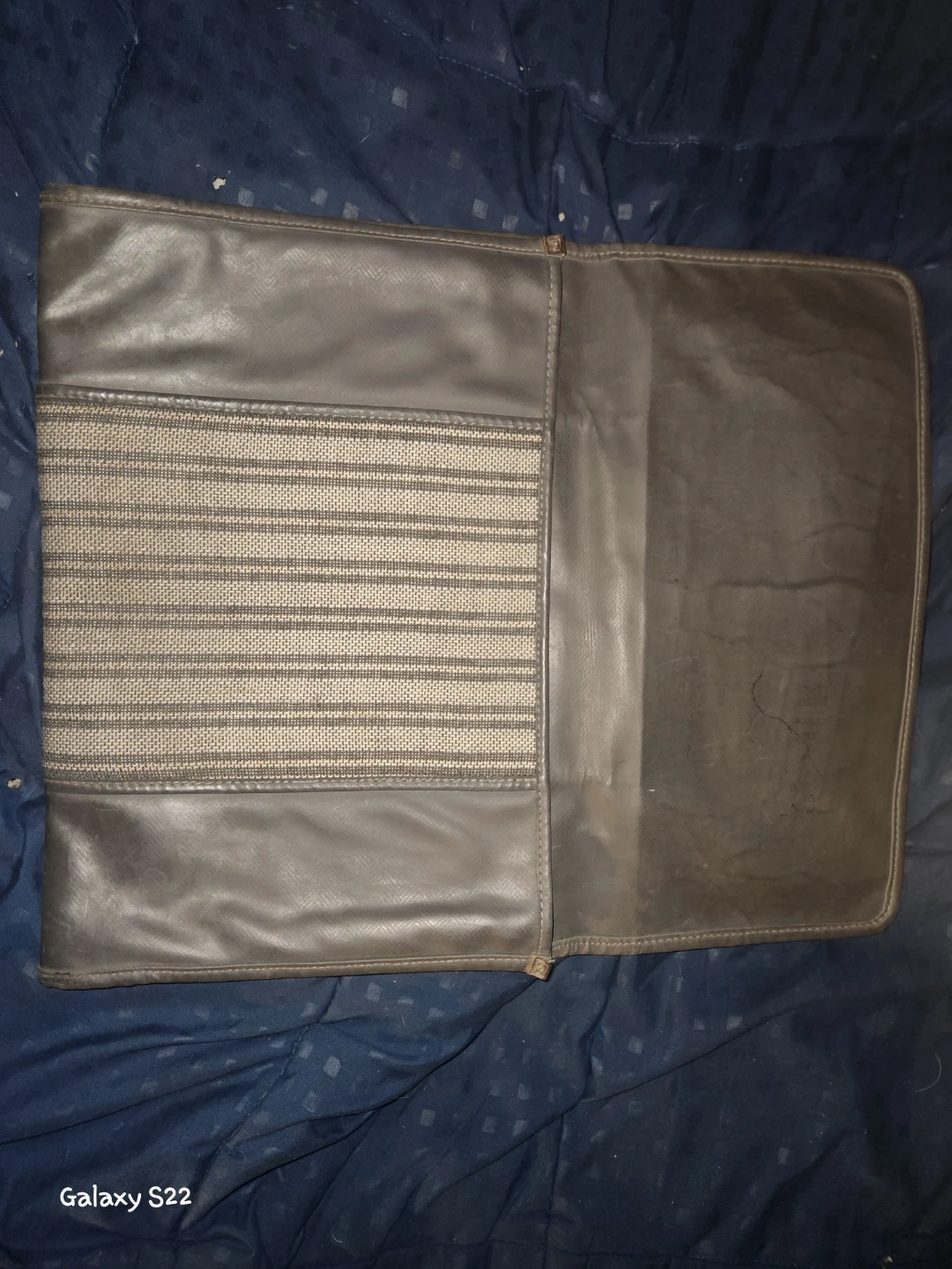 Vintage Faux Leather Portfolio Case - photo 2