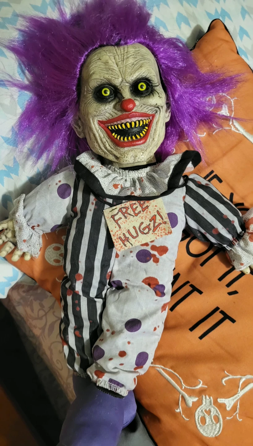 Spooky Clown Halloween Decoration