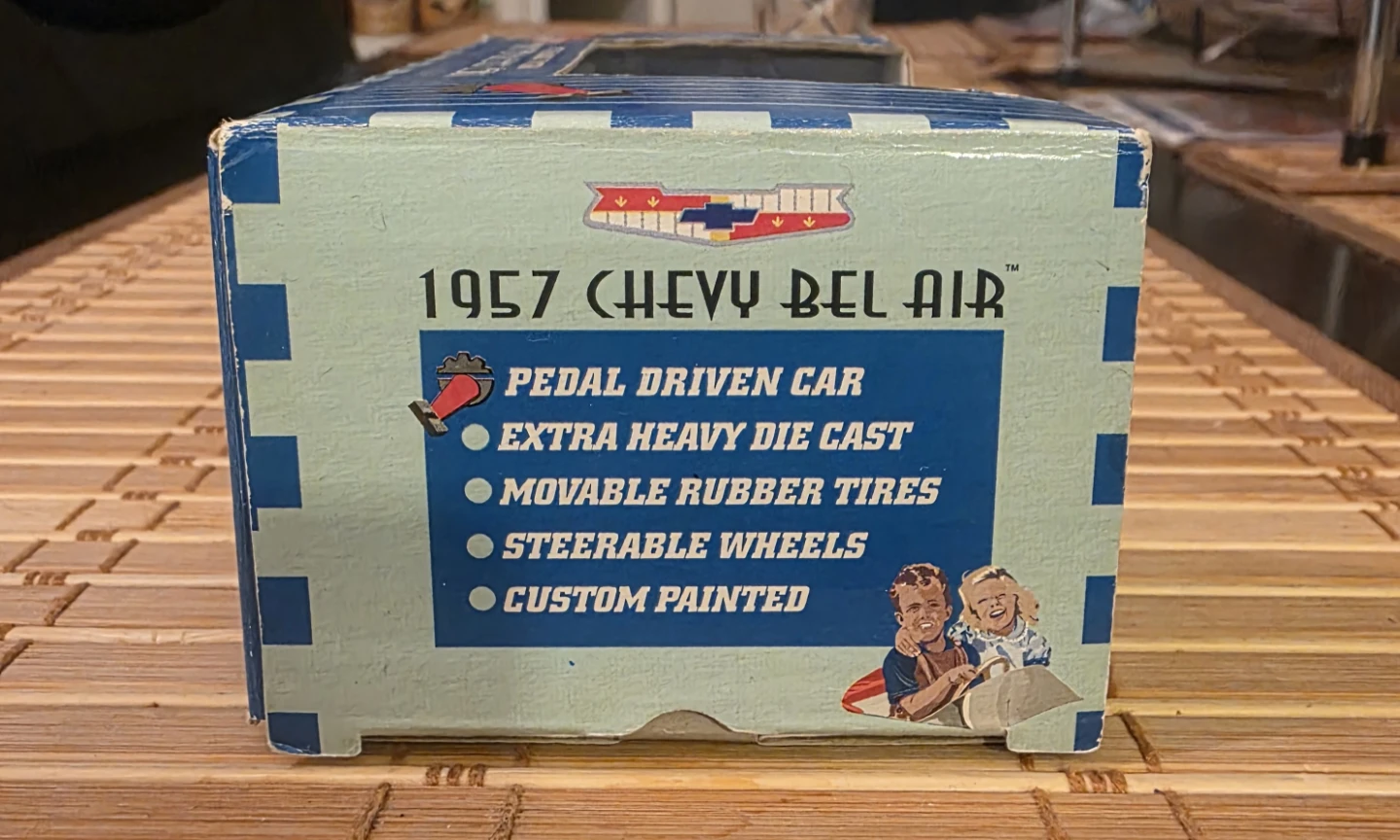 Gearbox 1957 Chevy Bel Air Pedal Car Collectible - photo 4