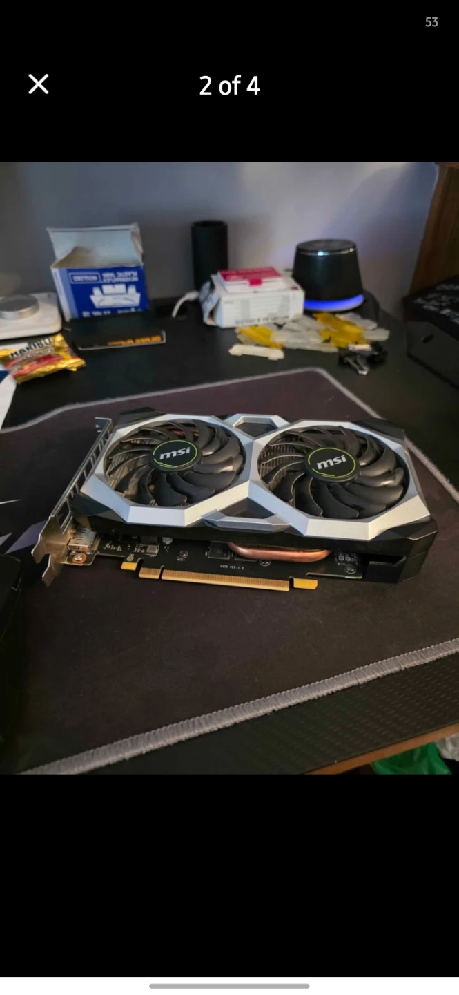 MSI GeForce GTW 1660 Super Ventus XS 6GB GDDR6