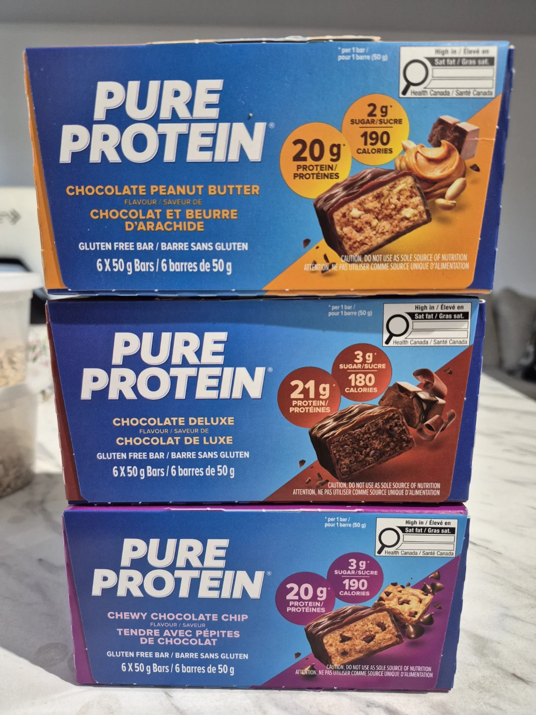 Pure Protein Bars Assorted Variety Pack