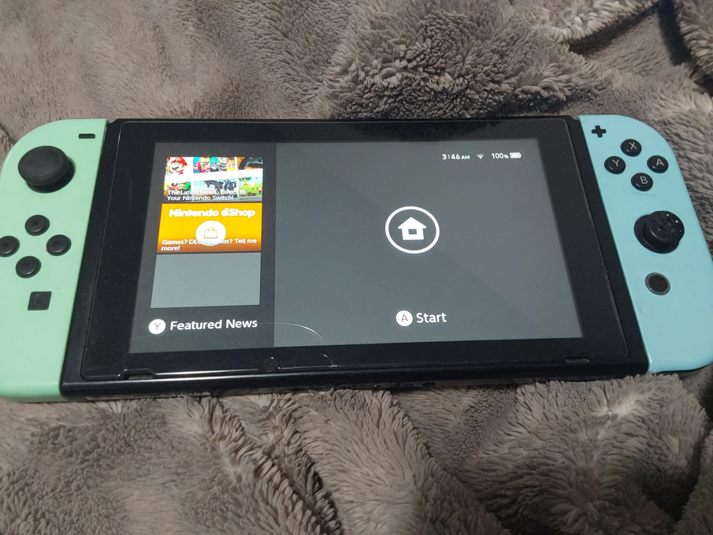 Nintendo Switch Console with Pastel Joy-Cons