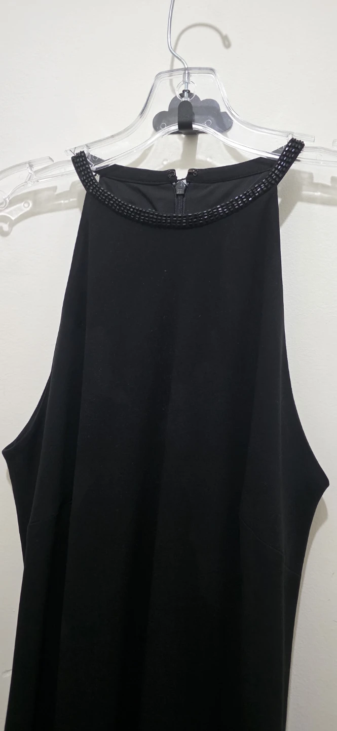 Lauren Ralph Lauren Black Beaded Neckline Gown - photo 4