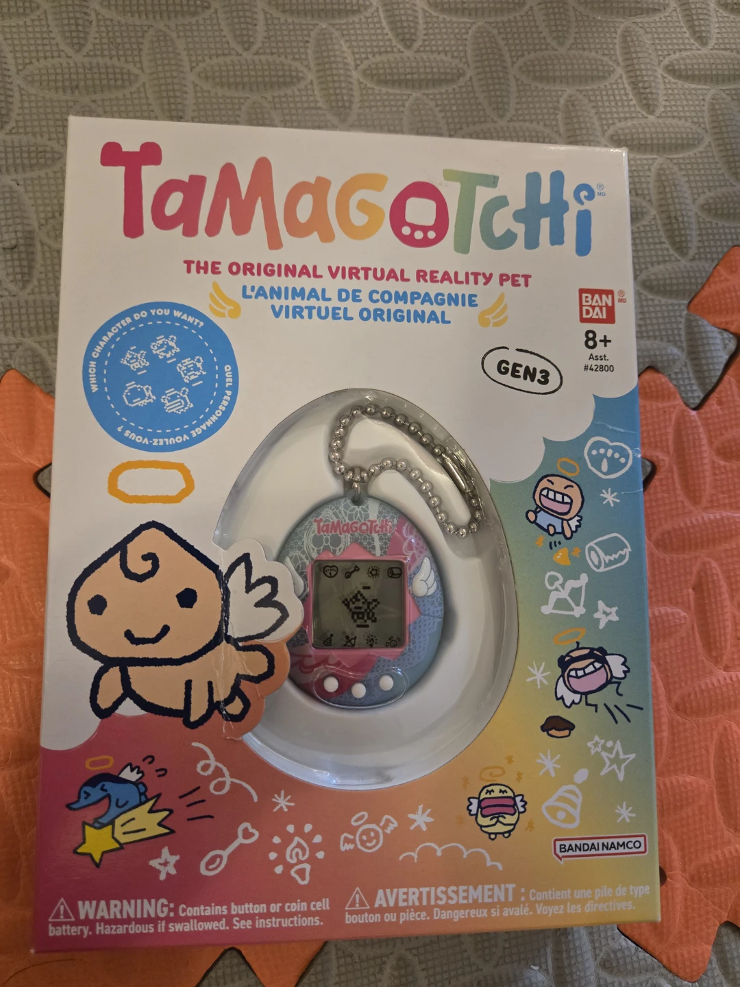 Tamagotchi Gen3 Angel Virtual Pet