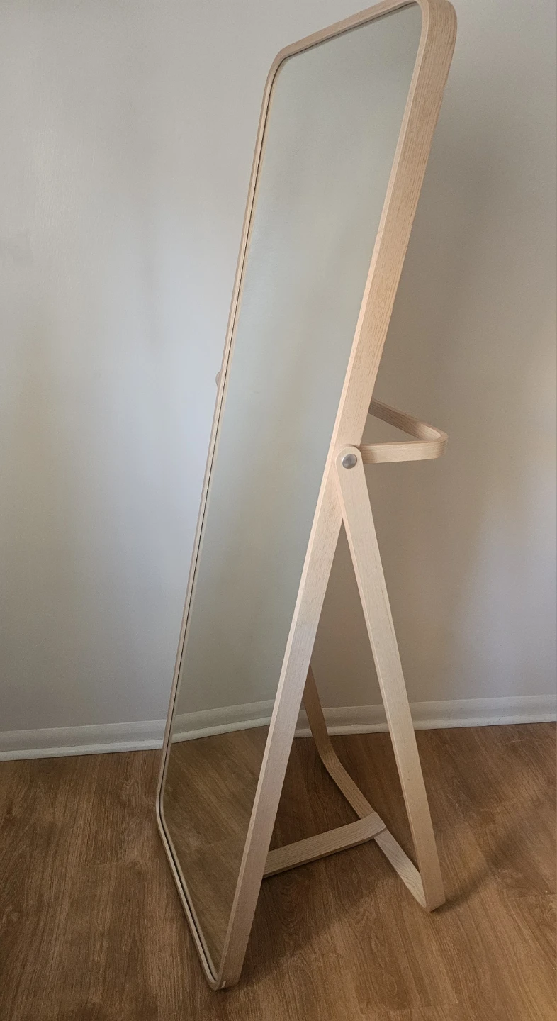IKEA IKORNNES Standing mirror, ash - photo 4