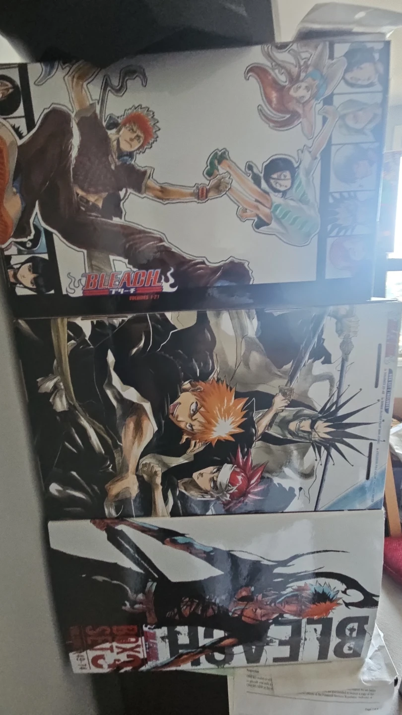 Bleach Manga Box Sets 1, 2, and 3