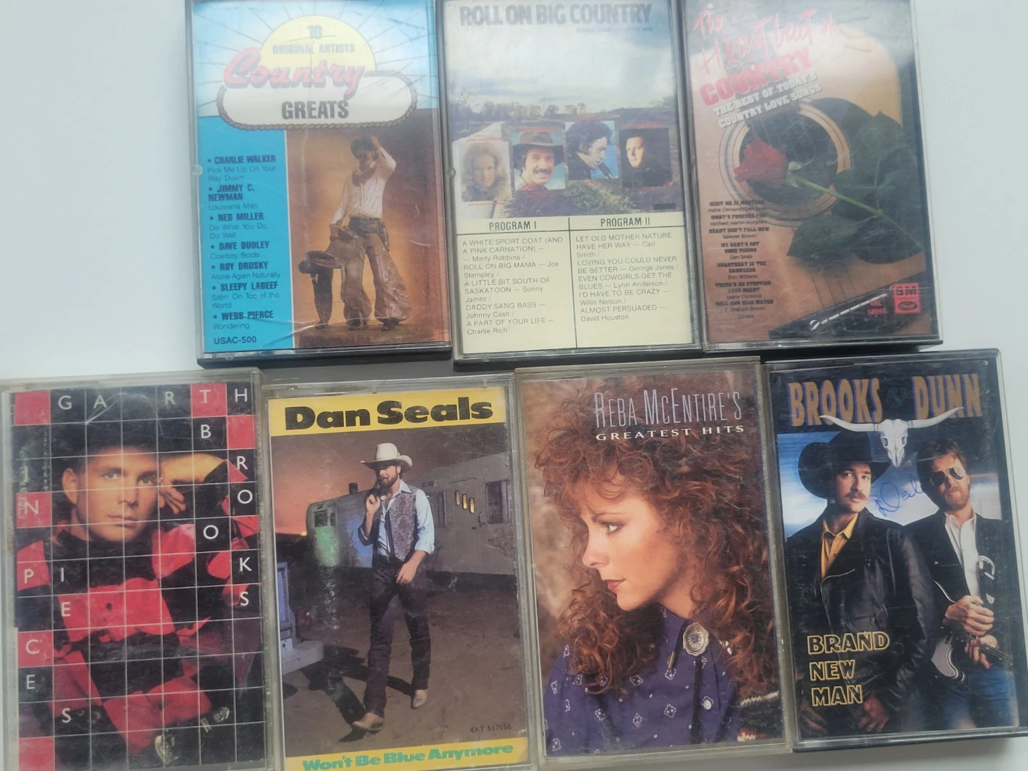 Country cassettes