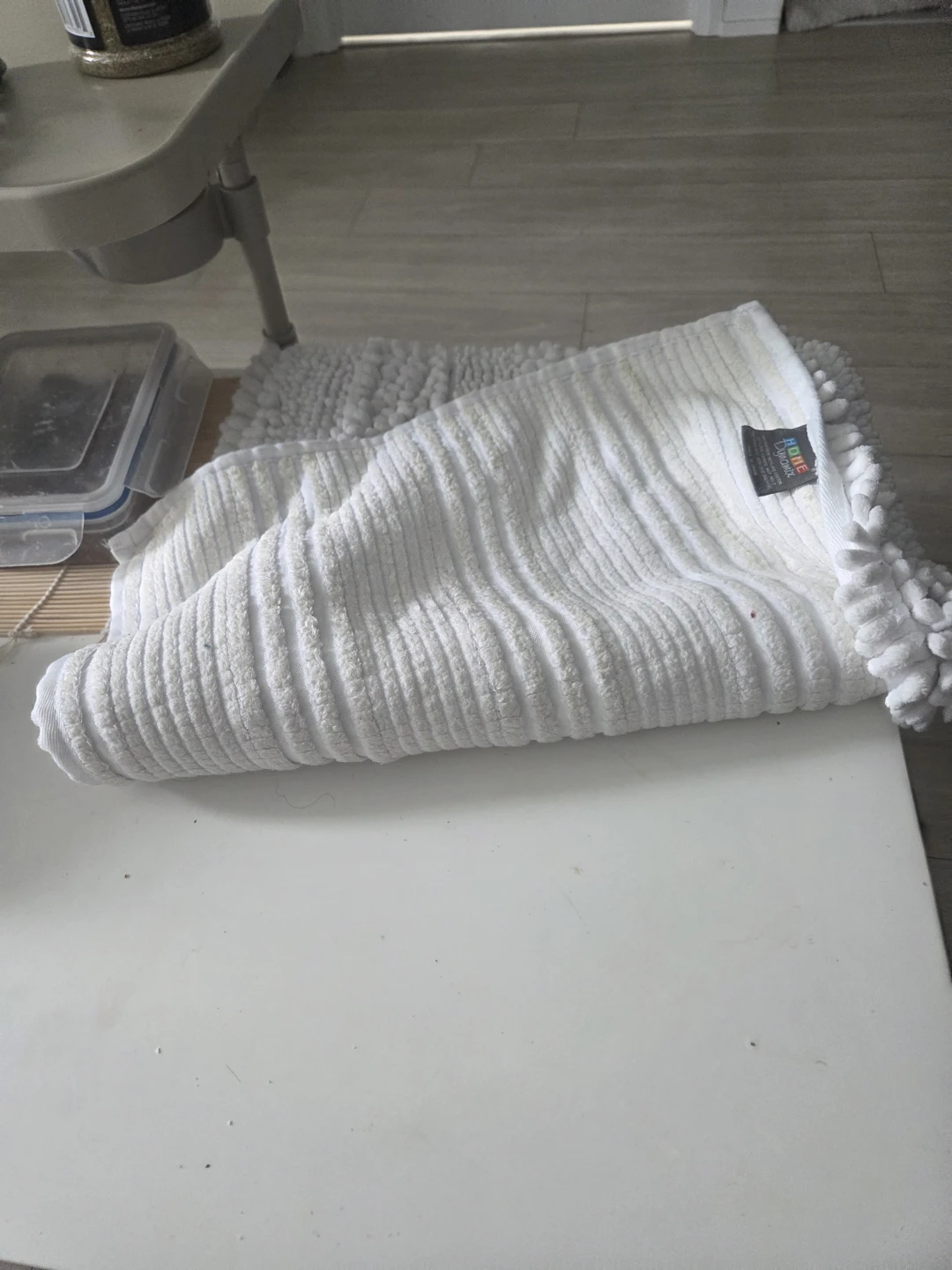 Home Dynamix white bath mat - photo 4