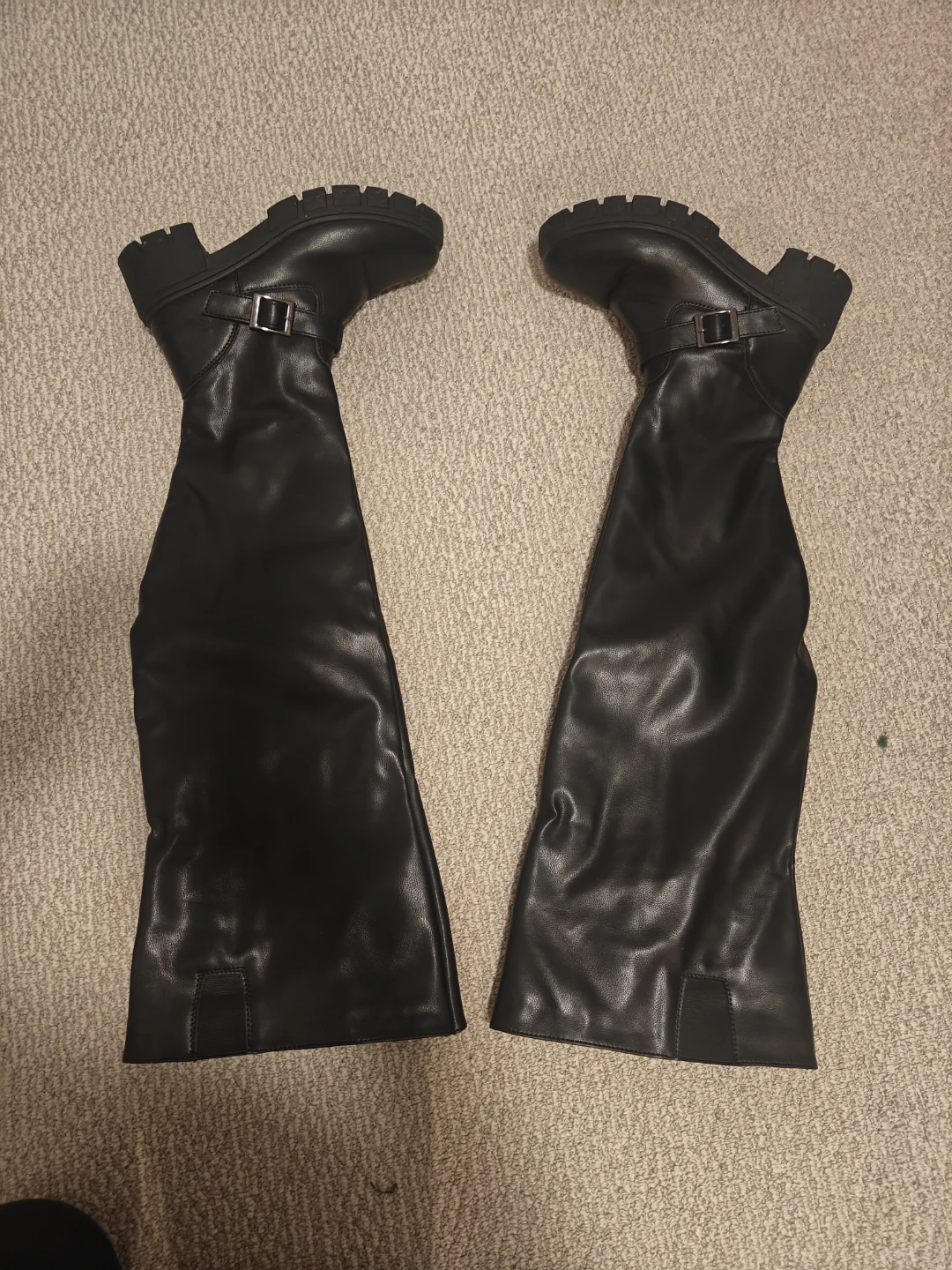 Black Over-the-Knee Boots Size 6