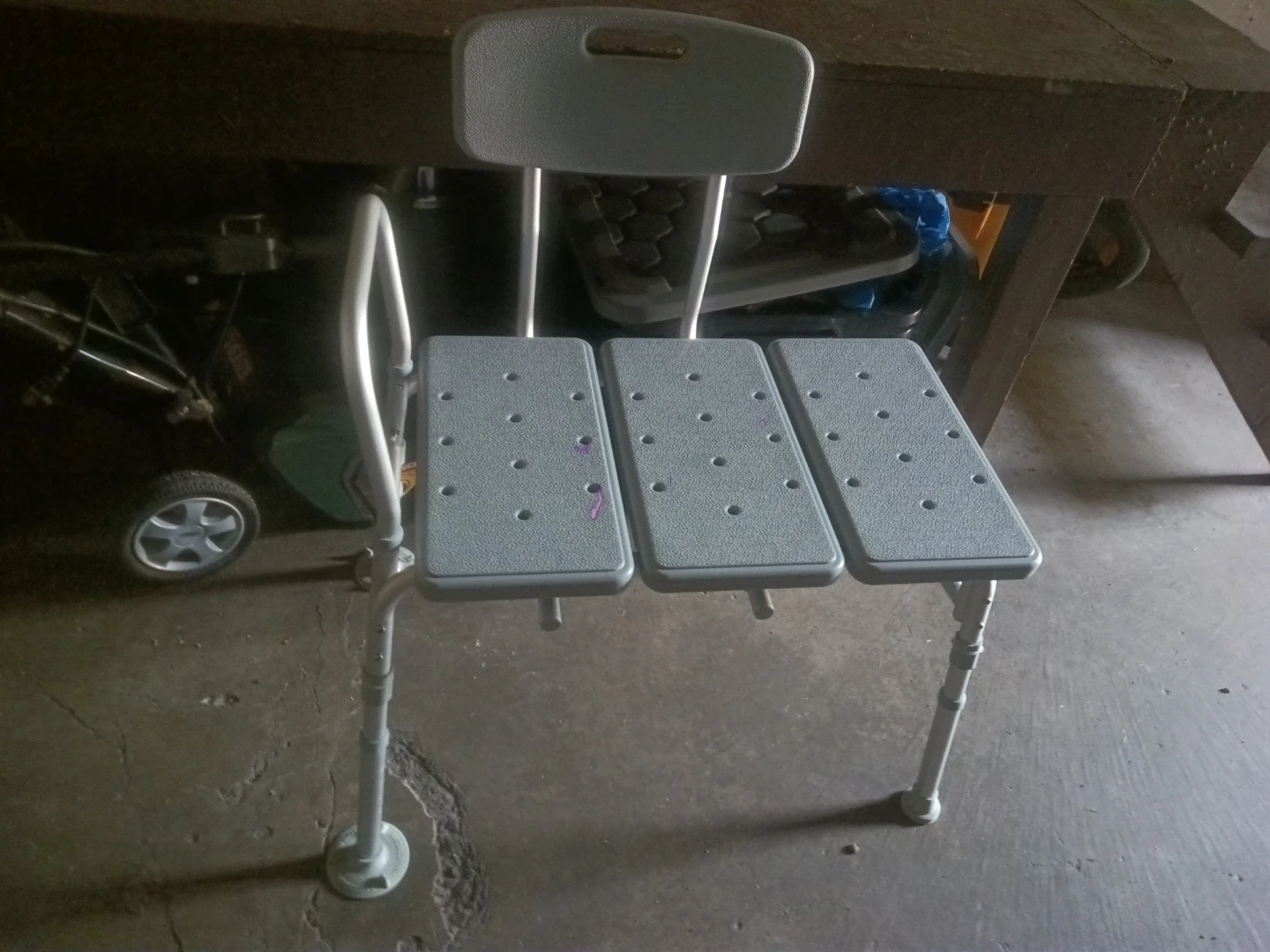 🏈Adjustable Shower Transfer Bench