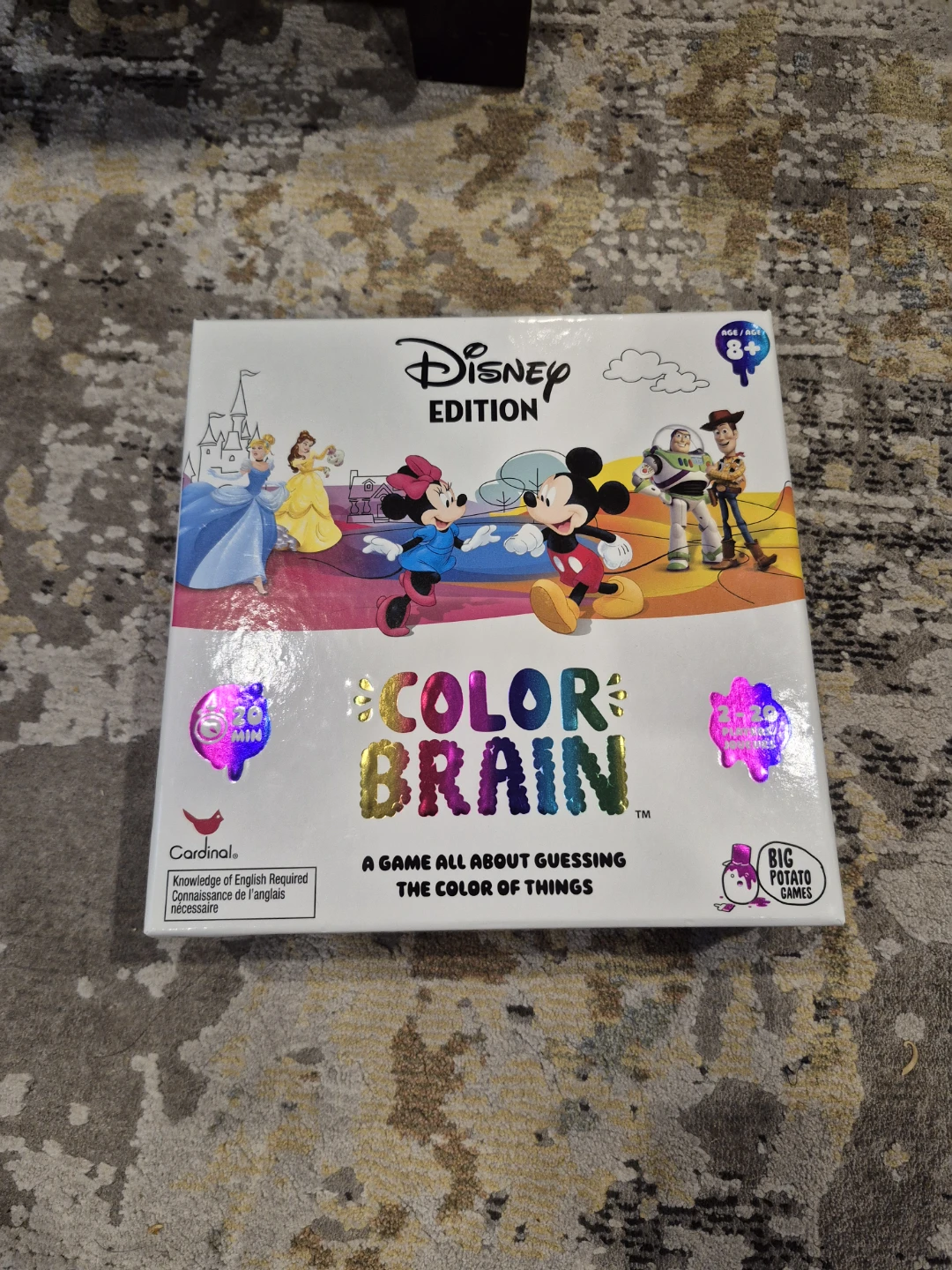 Disney Color Brain Game